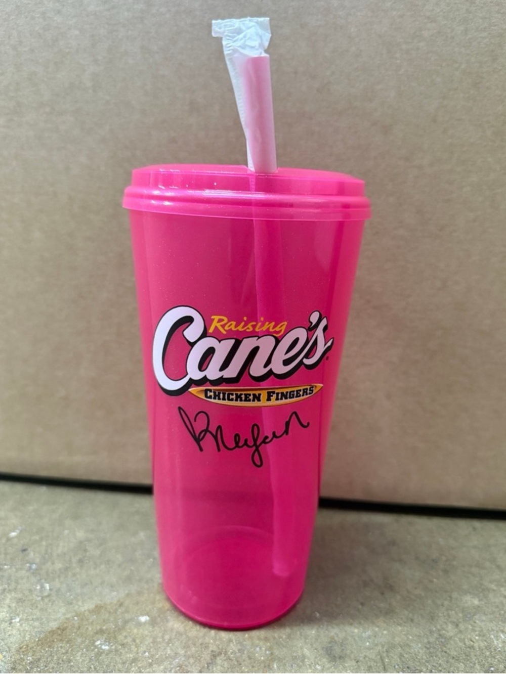 Megan Moroney x CANES collab Tumbler with Straw